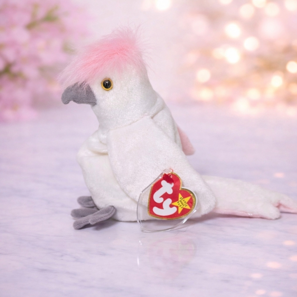 Ty Beanie Baby Parrot Kuku